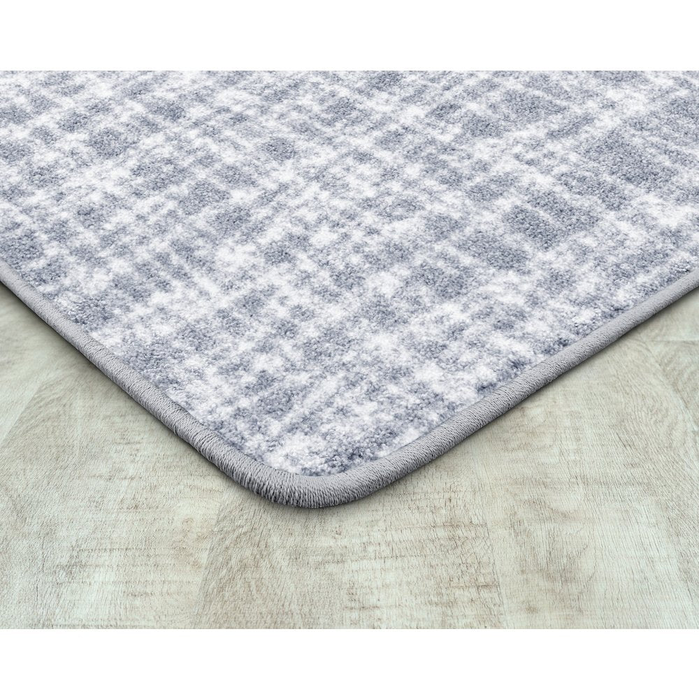 Impressions Crisscross 7'8" x 10'9" Area Rug in Color Mist
