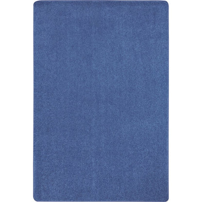 Kid Essentials Just Kidding 12' x 6' Area Rug in Color Cobalt Blue
