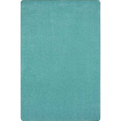 Kid Essentials Just Kidding 12' x 6' Area Rug in Color Seafoam