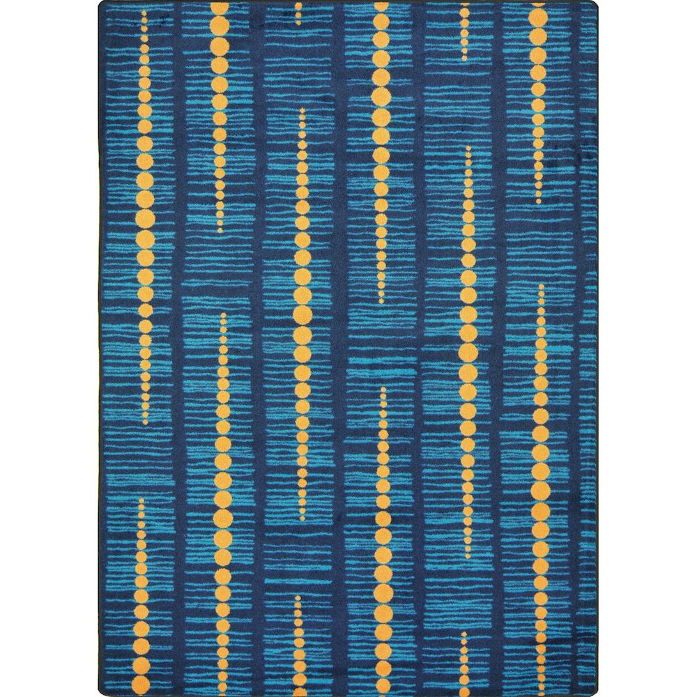 Kid Essentials Recoil 7'8" x 10'9" Area Rug in Color Blue