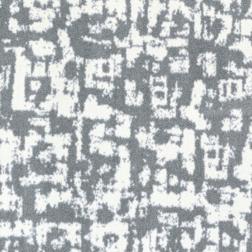 WorkSpace Block Print 7'8" x 10'9" Area Rug in Color Cloudy