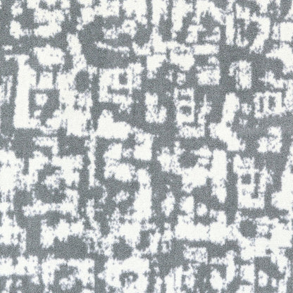 WorkSpace Block Print 7'8" x 10'9" Area Rug in Color Cloudy