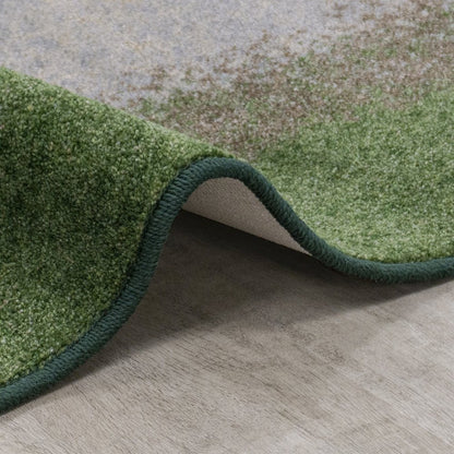 Kid Essentials Urban Edges 7'8" x 10'9" Area Rug in Color Meadow