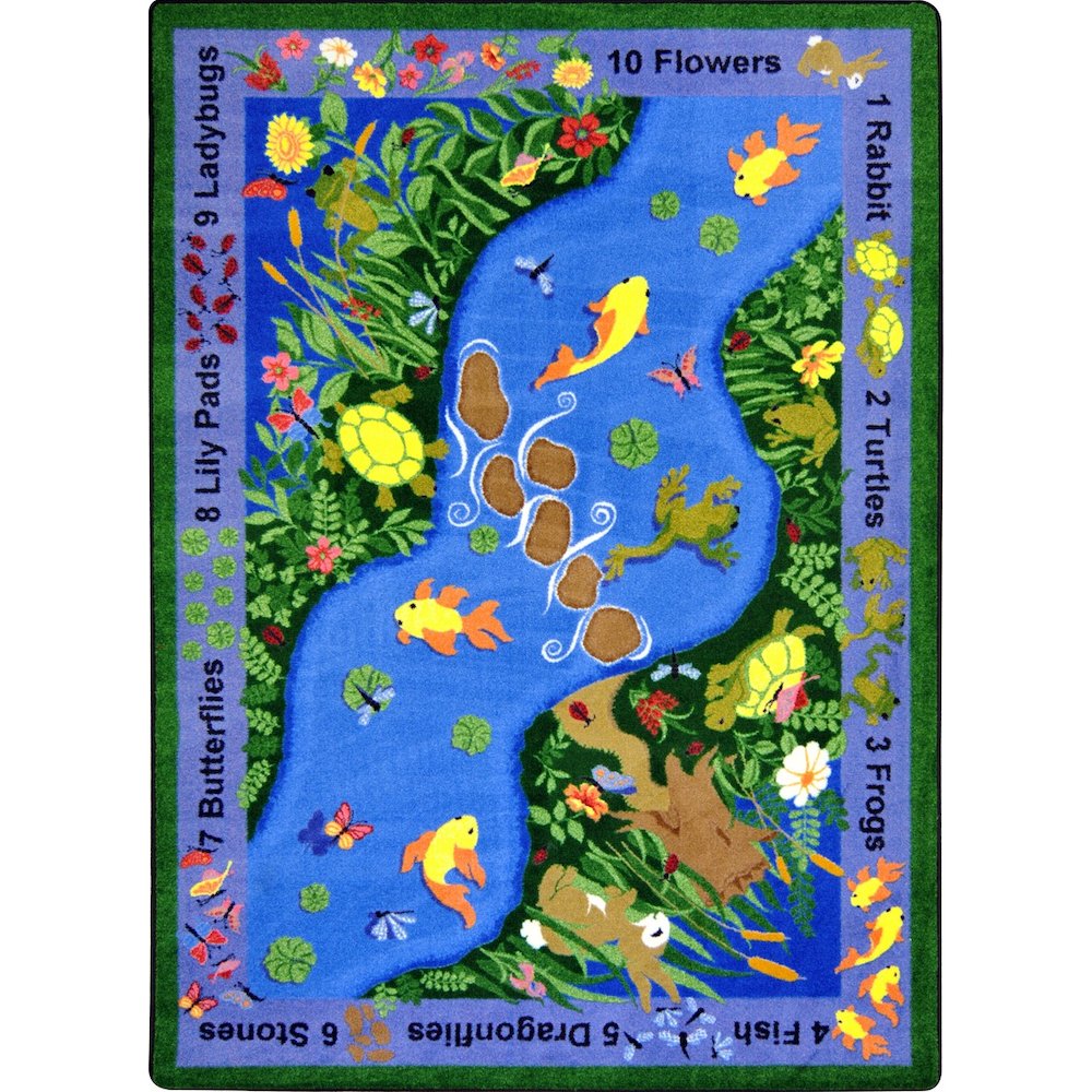 Kid Essentials You Can Find 7'8" x 10'9" Area Rug in Color Multi