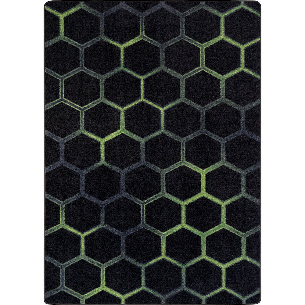 Kid Essentials Breakout 10'9" x 13'2" Area Rug in Color Emerald