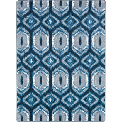 First Take Chelsea 10'9" x 13'2" Area Rug in Color Peacock