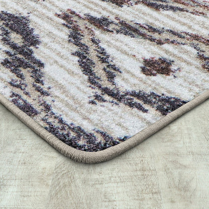 Diamond Oasis 10'9" x 13'2" Area Rug in Color Sunset
