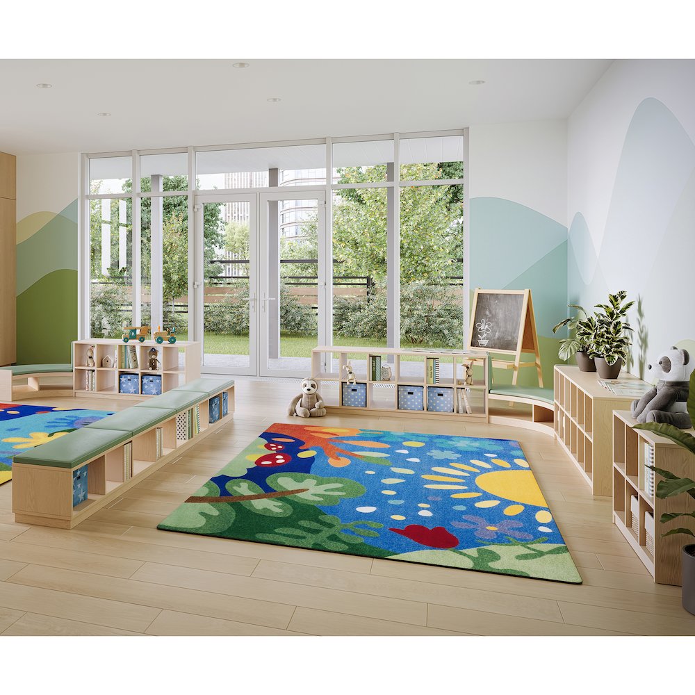Dream Awhile 10'9" x 13'2" Area Rug in Color Multi