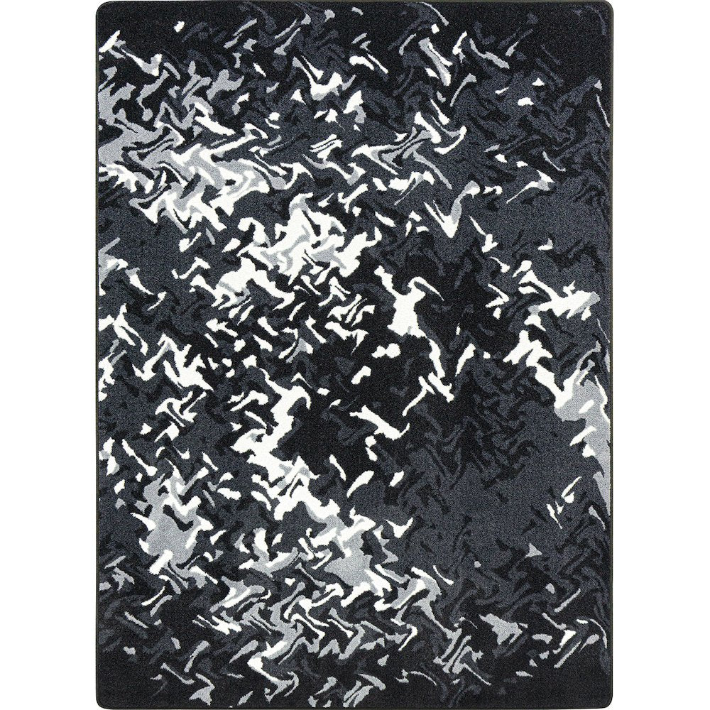 Kid Essentials Eruption 10'9" x 13'2" Area Rug in Color Arctic