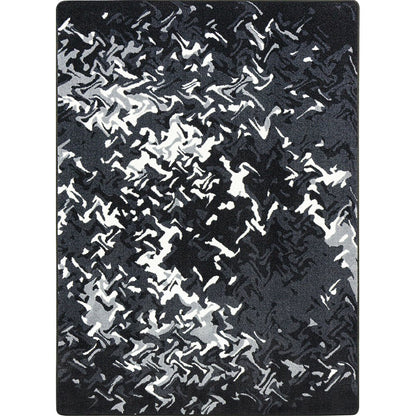 Kid Essentials Eruption 10'9" x 13'2" Area Rug in Color Arctic