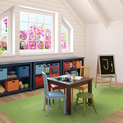 Kid Essentials Just Kidding 12' x 18' Area Rug in Color Lime Green