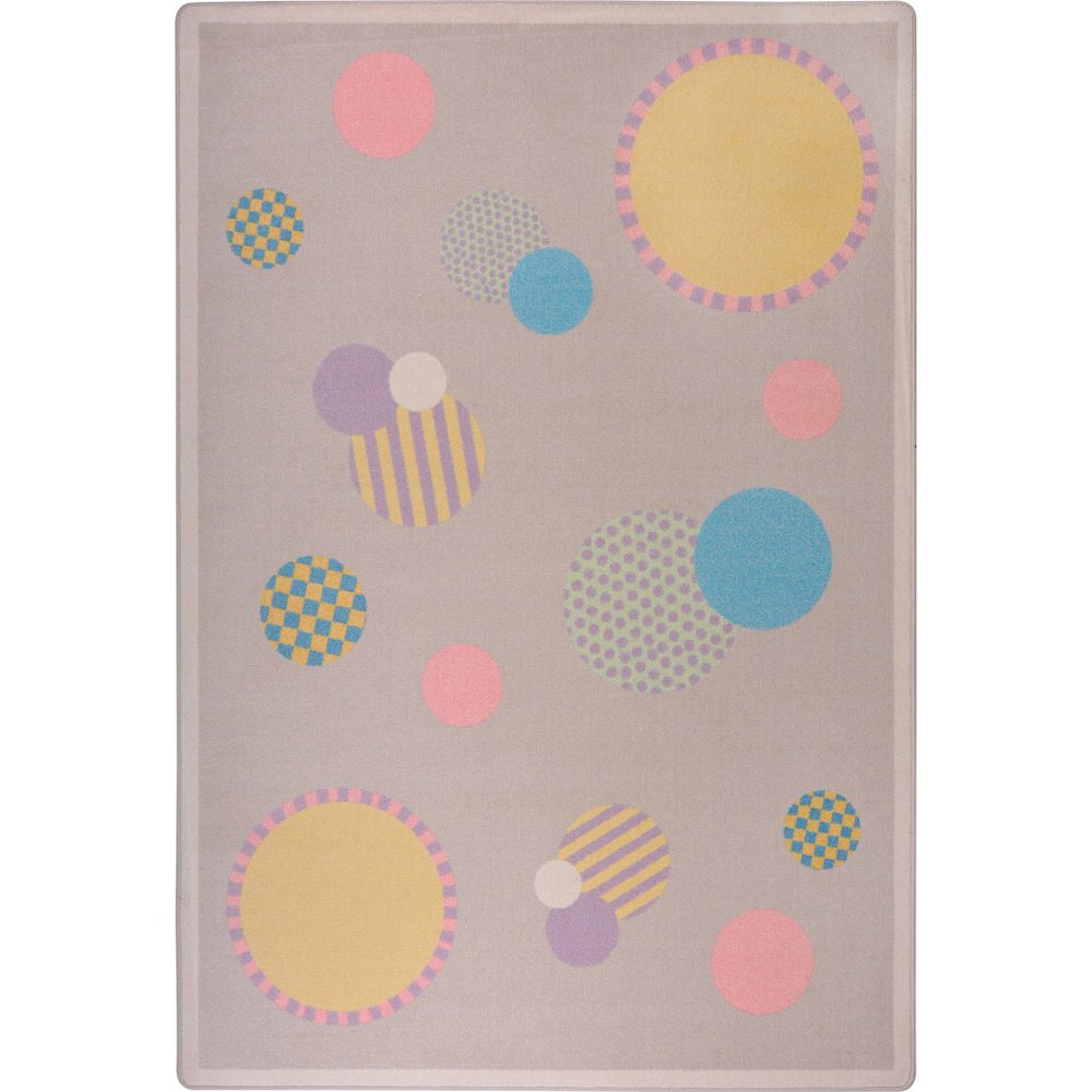Playful Patterns Baby Dots 3'10" x 5'4" Area Rug in Color Multi