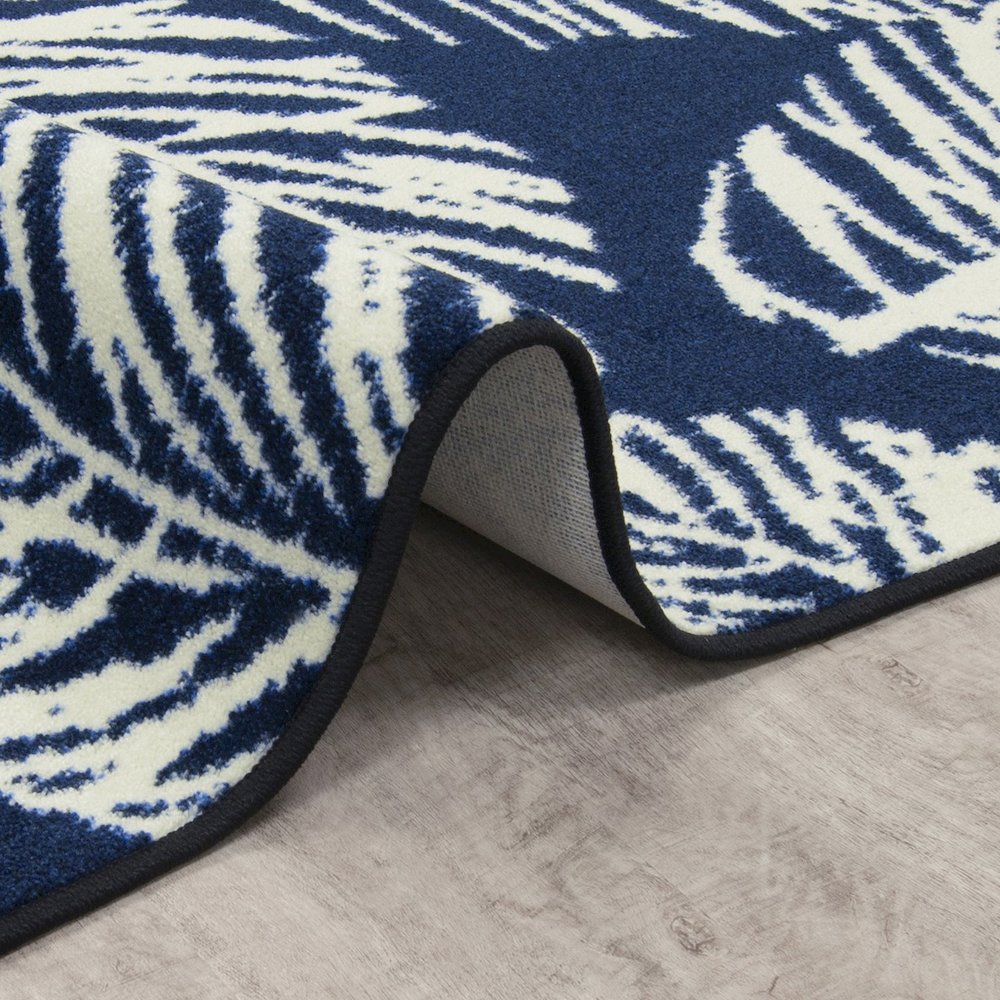 First Take Cordova 3'10" x 5'4" Area Rug in Color Admiral