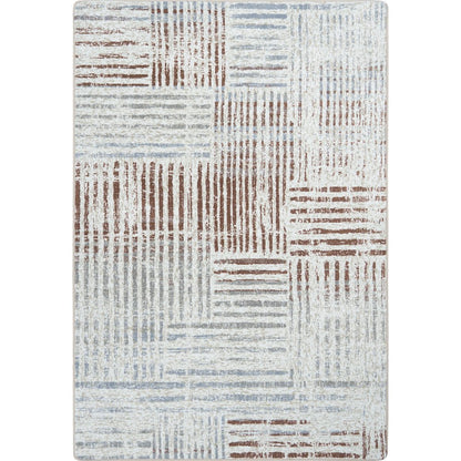 Desert Cameo 3'10" x 5'4" Area Rug in Color Terracotta
