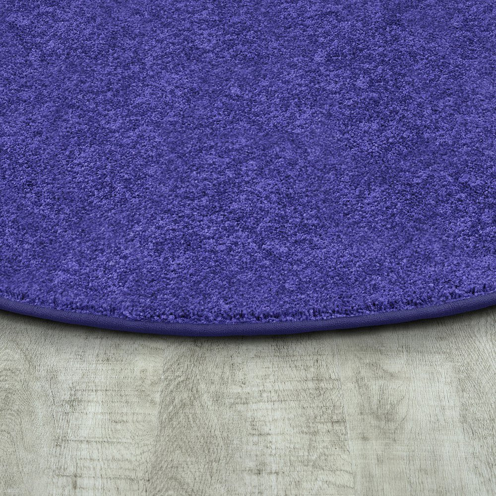 Kid Essentials Endurance 6' x 9' Oval Area Rug in Color Royal Blue