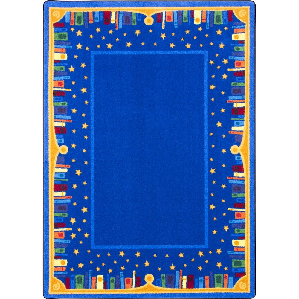 Kid Essentials Magic of Reading 5'4" x 7'8" Area Rug in Color Multi
