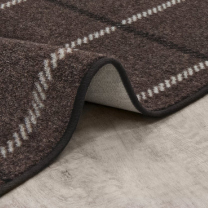 Impressions New Haven 3'10" x 5'4" Area Rug in Color Espresso