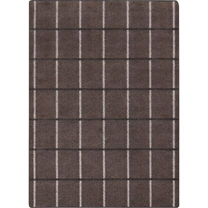 Impressions New Haven 3'10" x 5'4" Area Rug in Color Espresso