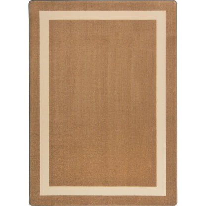 Kid Essentials Portrait 3'10" x 5'4" Area Rug in Color Mocha