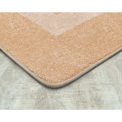 Kid Essentials Portrait 3'10" x 5'4" Area Rug in Color Sandstone