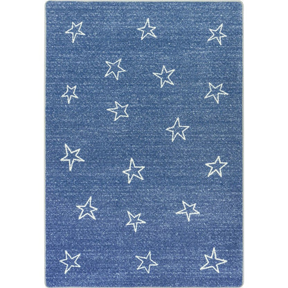 Claremont Kids Shine On 3'10" x 5'4" Area Rug in Color Blue Skies