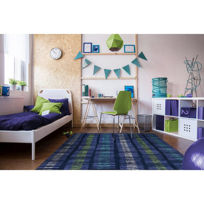 Kid Essentials Verve 3'10" x 5'4" Area Rug in Color Violet