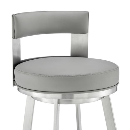 Lynof Swivel Counter Stool