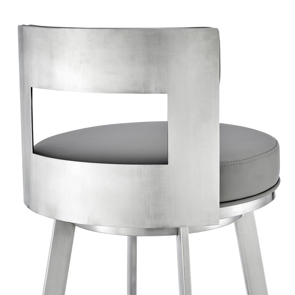 Lynof Swivel Counter Stool