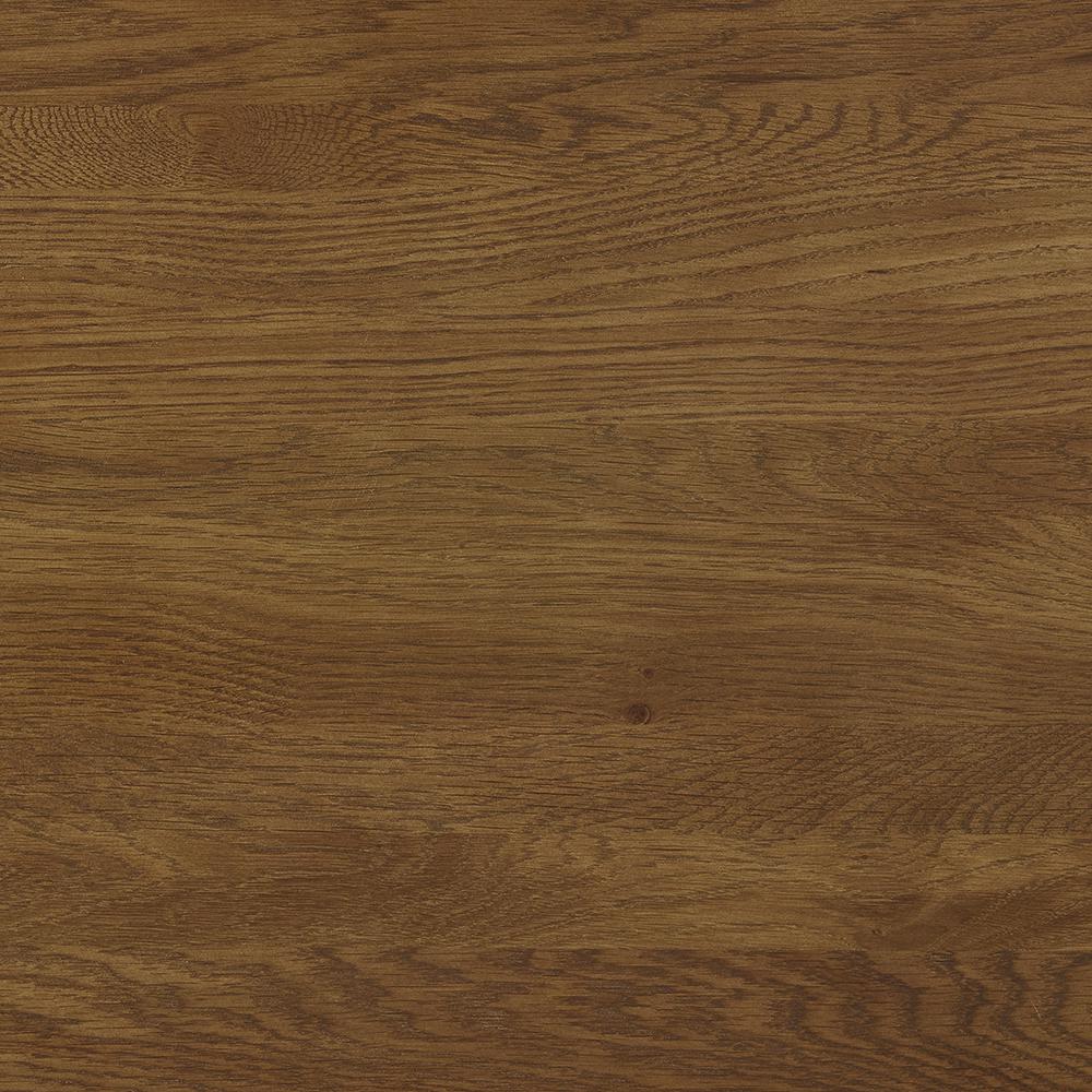 Aldo 4 Drawer Dresser in Brown Oak Wood with Black Metal Legs