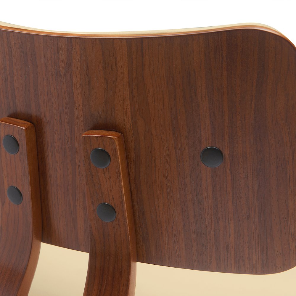 Pico Upholstered Wood Swivel Bar or Counter Stool