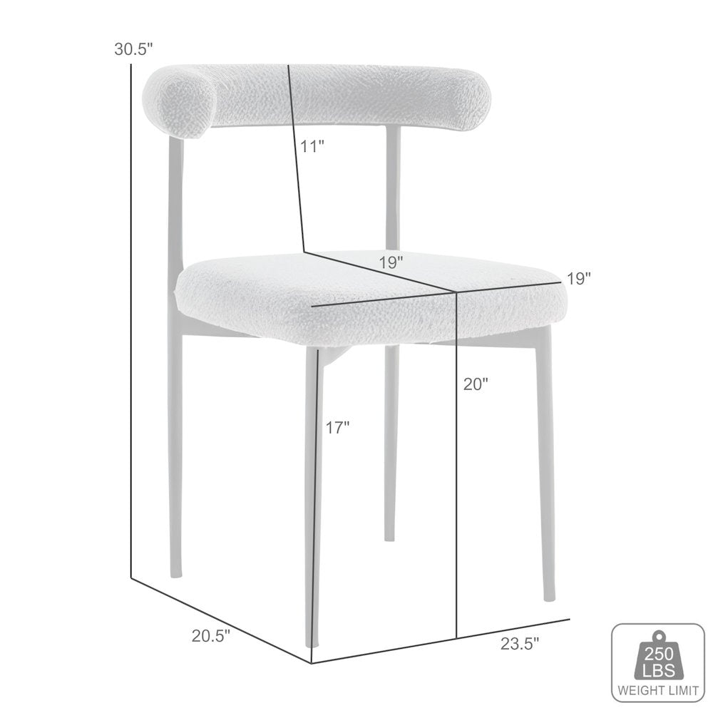 Shannon Dining Chair with Gold Brushed Stainless Steel