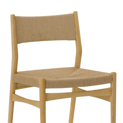 Pasadena Erie 5 Piece Oval Dining Set in Natural Oak Finish