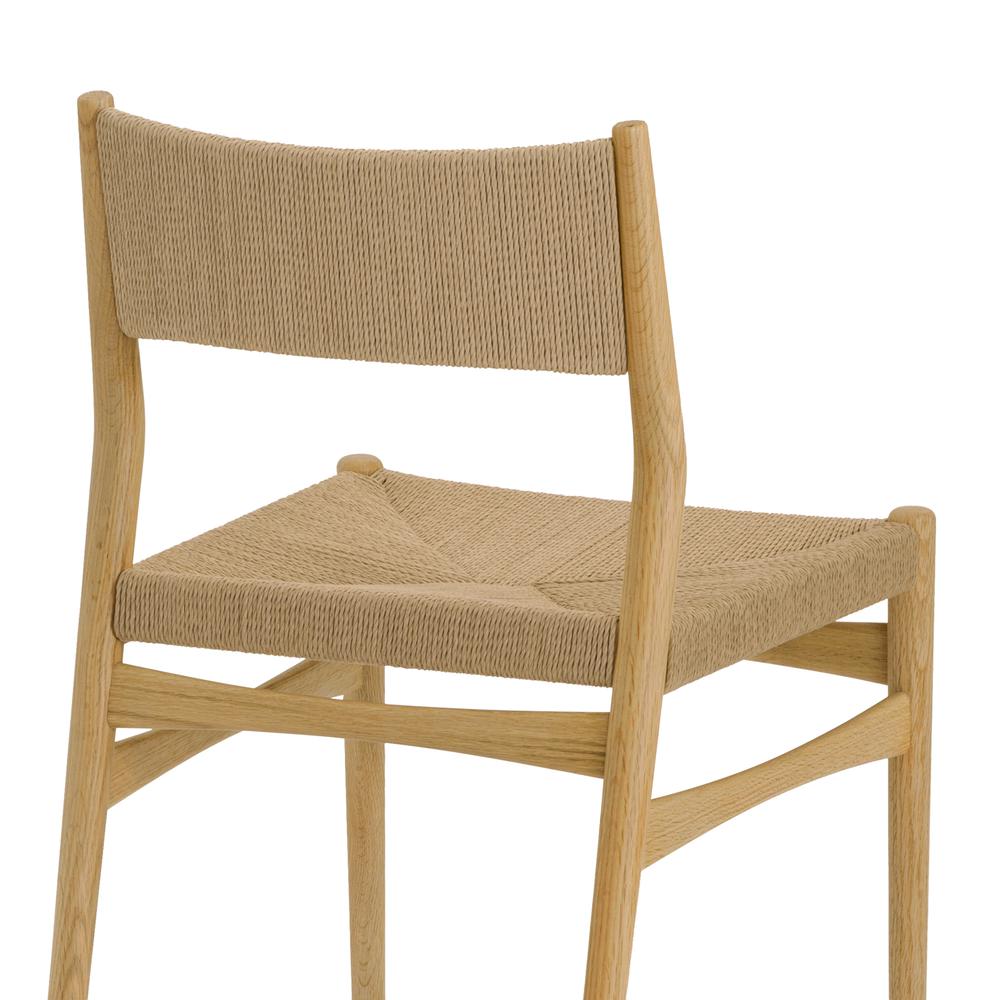 Pasadena Erie 5 Piece Oval Dining Set in Natural Oak Finish