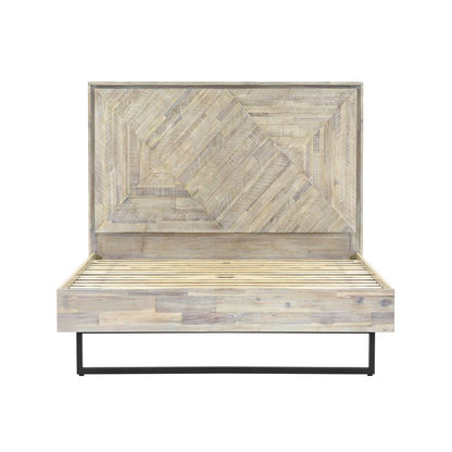 Peridot 3 Piece Queen Bedroom Set in Natural Acacia Wood