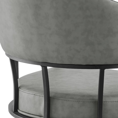 Tibet 5 Piece Dining Set with Round Glass Tabletop