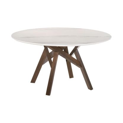 Venus Polly 5 Piece Walnut Dining Set