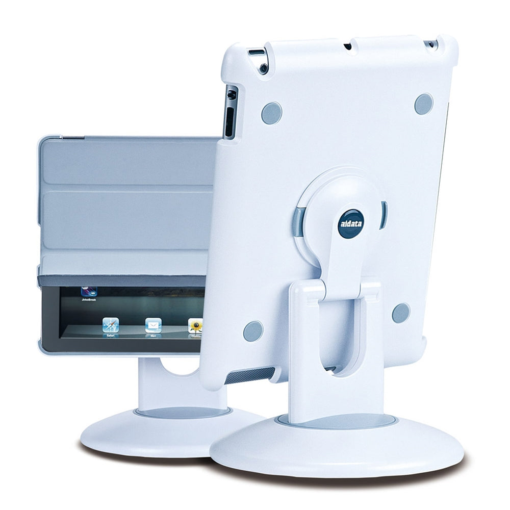 ViewStation (iPad 2/3/4) (White w/Gray accent)