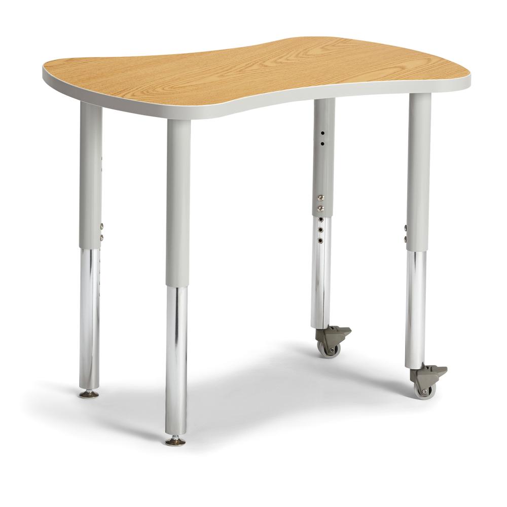 Collaborative Table Mobility Kit (4) - Gray
