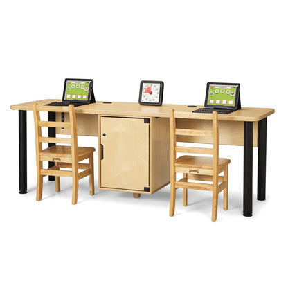Dual Computer Lab Table