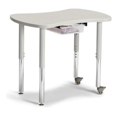 Collaborative Table Mobility Kit (4) - Gray