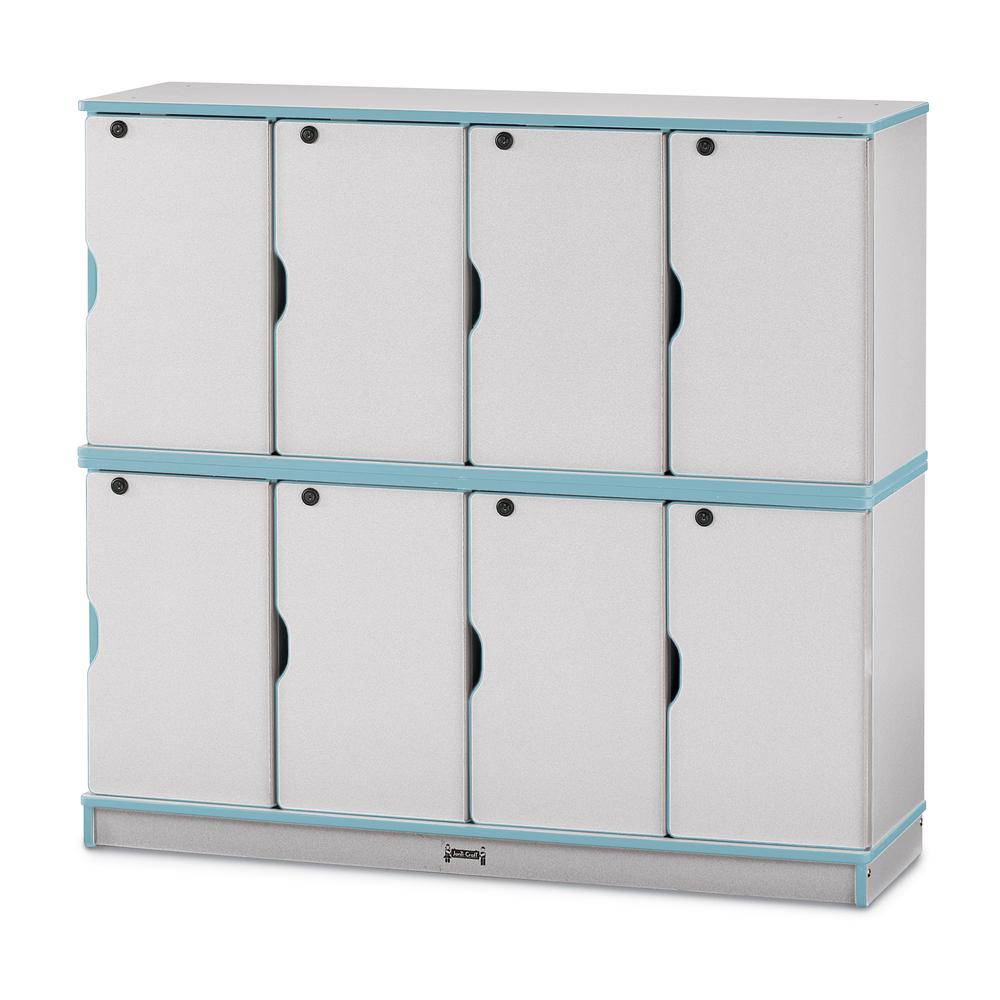 Stacking Lockable Lockers -  Double Stack