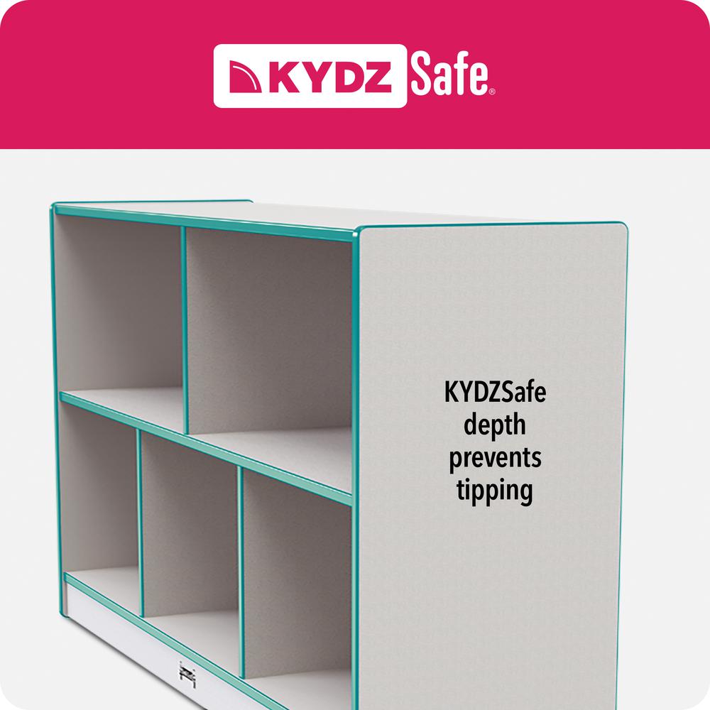 5 Section Coat Locker with Step