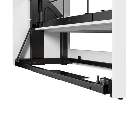 Nebula Full Murphy Bed with Wardrobe (84W)
