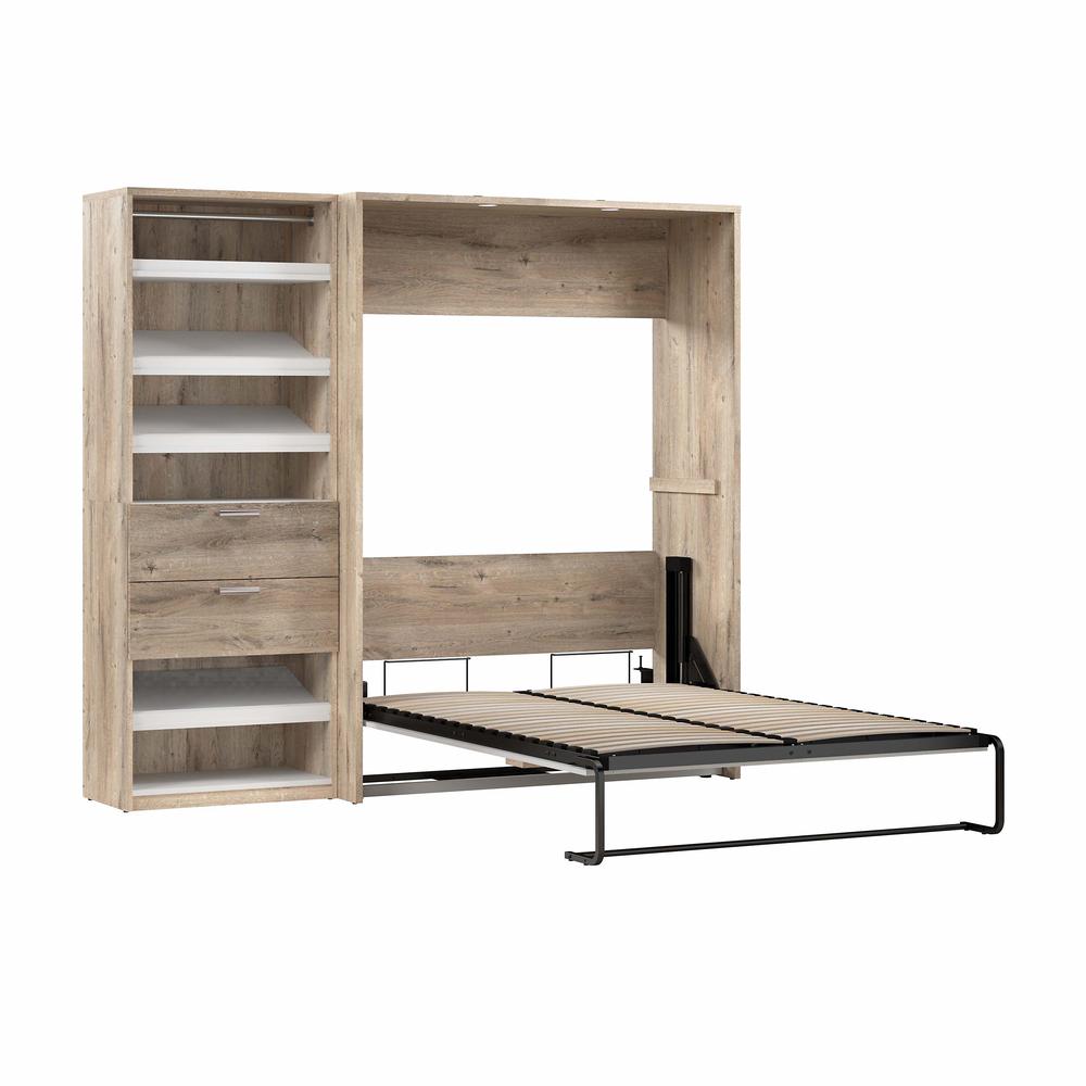 Cielo Full Murphy Bed with Closet Organizer (89W)