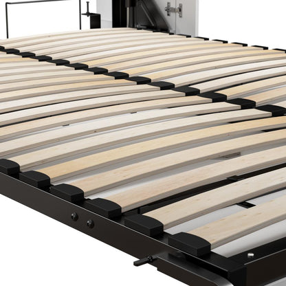 Lumina 61W Full Murphy Bed with Desk