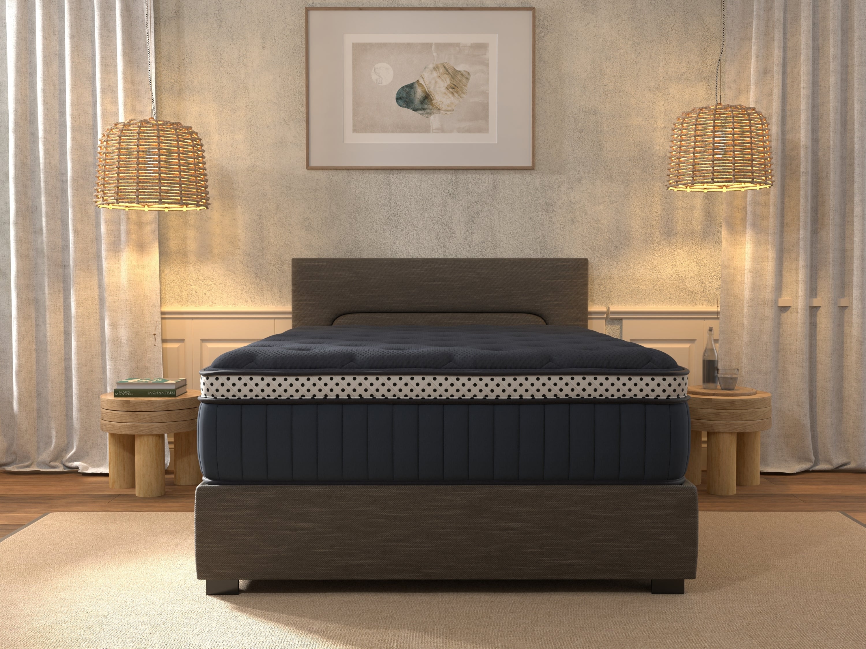 Wink Blue 15" Box Top King Mattress