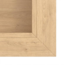 Modern Brown 2-Drawer Computer Desk for Home Office or Study Table