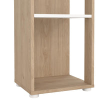 Brown 5-Shelf Bookcase with Side Access Design for Home or Office