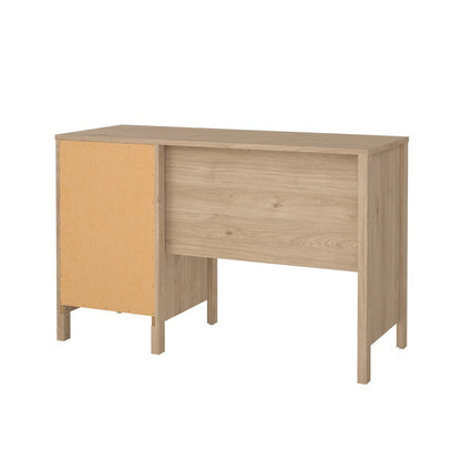 Brown 3-Drawer Home Office Desk for Computer Work or Study Table