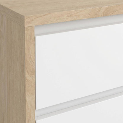 Timeless 17-Inch Tall Nightstand with 2 Drawers in Classic Finish